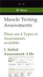 Mobile Screenshot of muscletesting.com